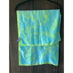 Lauren Ralph Lauren purple label Floral Silk Scarf